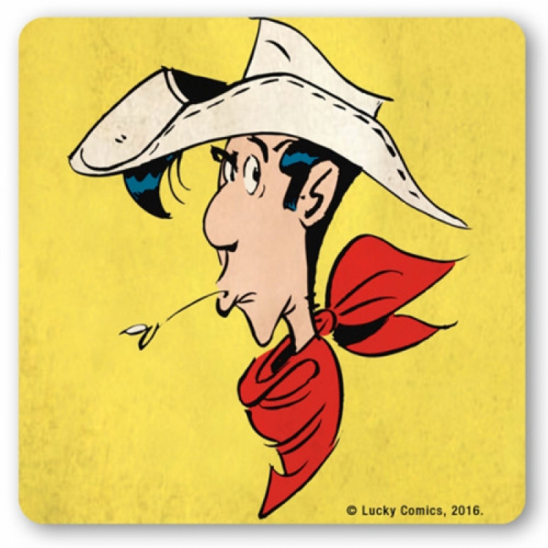 Lucky Luke Untersetzer - Portrait